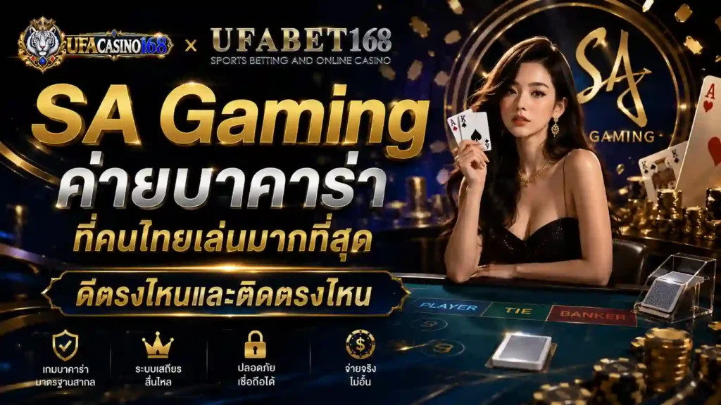 SA Gaming ค่ายบาคาร่า ที่คนไทยเล่นมากที่สุด