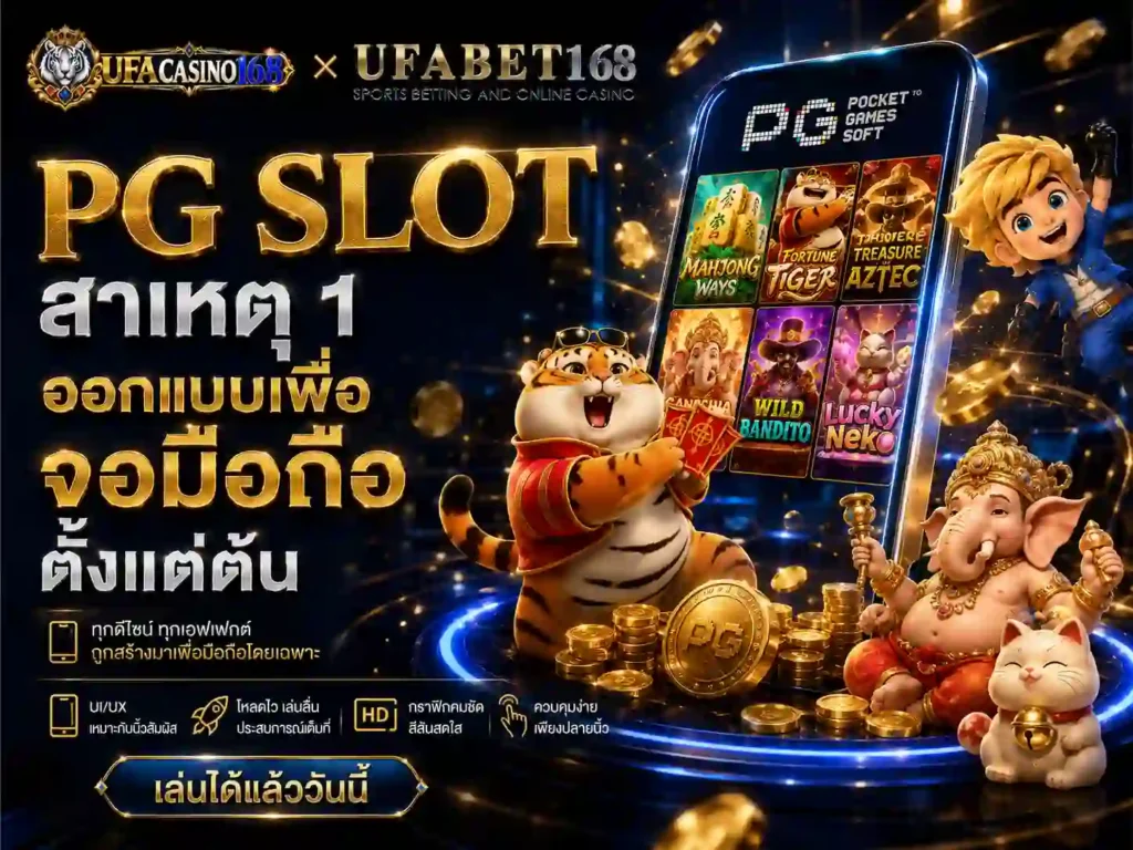 pg slot ออกแบบเพื่อจอมือถือตั้งแต่ต้น