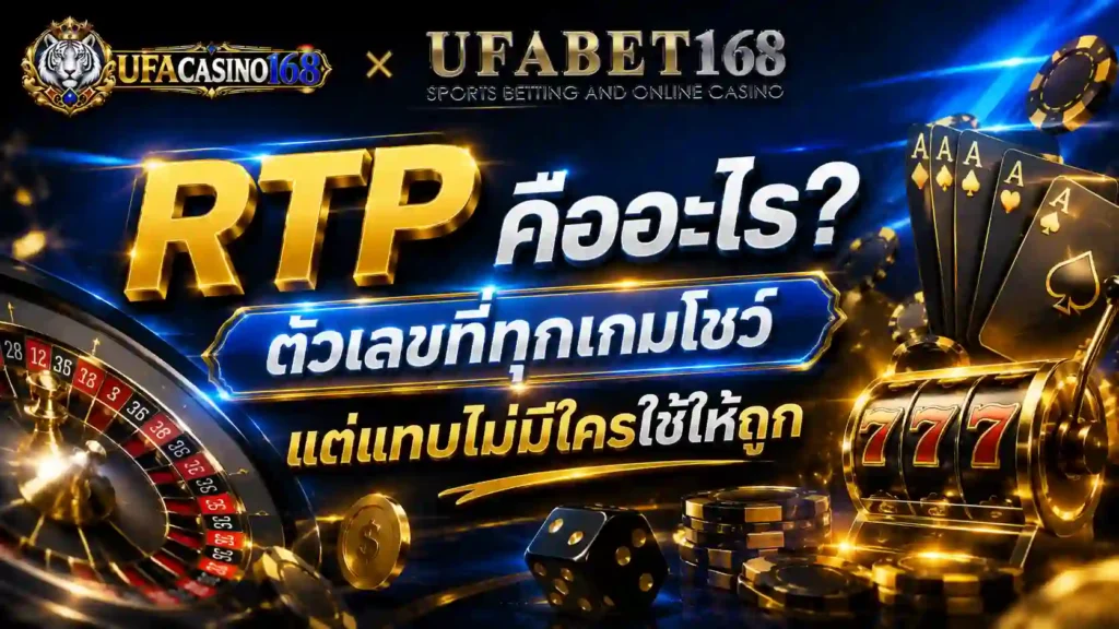 rtp คือ อะไรตัวเลขที่ทุกเกมโชว์