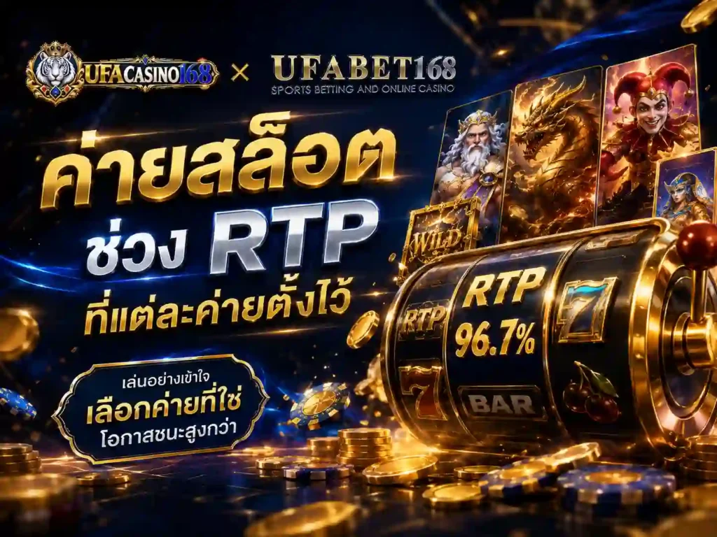 ค่ายสล็อต ช่วง RTP ที่แต่ละค่ายตั้งไว้