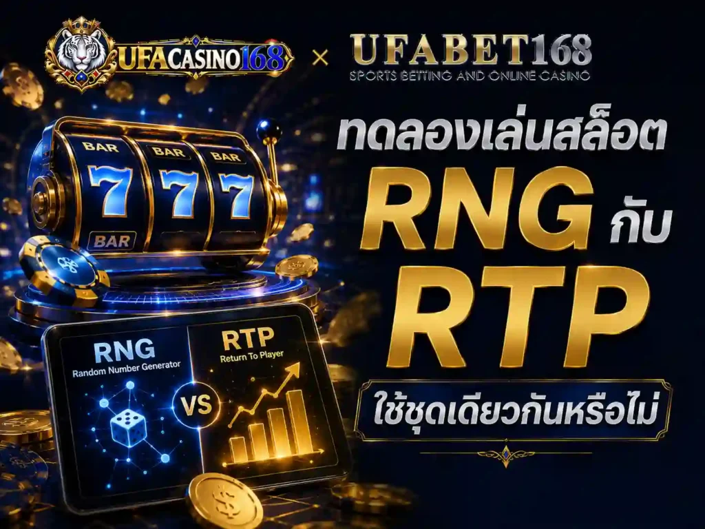 ทดลองเล่นสล็อต RNG กับ RTP ใช้ชุดเดียวกันหรือไม่