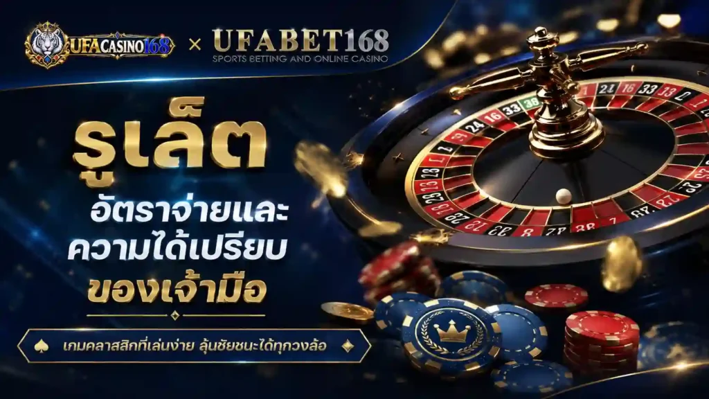 รูเล็ต อัตราจ่ายและความได้เปรียบของเจ้ามือ