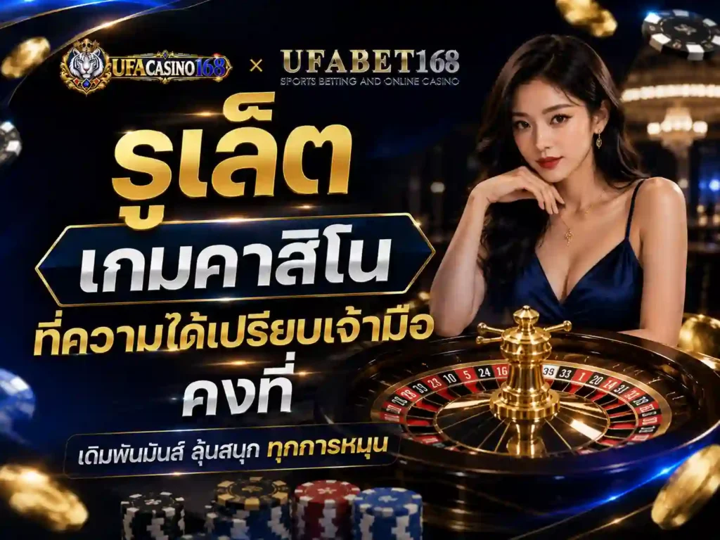 รูเล็ต เกมคาสิโน ที่ความได้เปรียบเจ้ามือคงที่