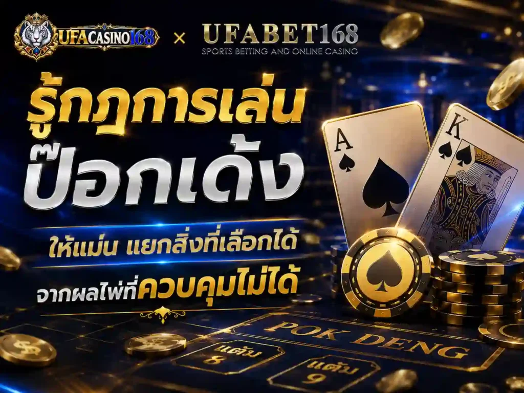 รู้กฎการเล่น ป๊อกเด้ง ให้แม่น แยกสิ่งที่เลือกได้