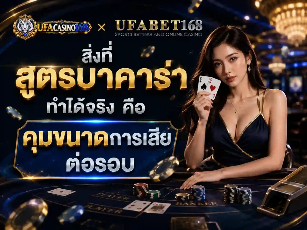 สิ่งที่ สูตรบาคาร่า ทำได้จริง คือคุมขนาดการเสียต่อรอบ