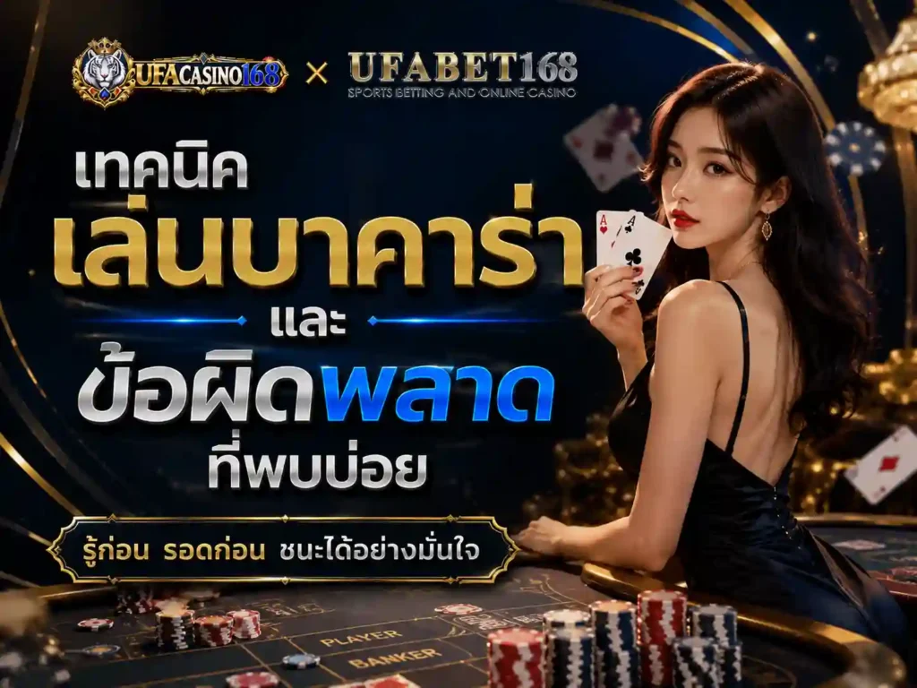 เทคนิค เล่นบาคาร่า และข้อผิดพลาดที่พบบ่อย