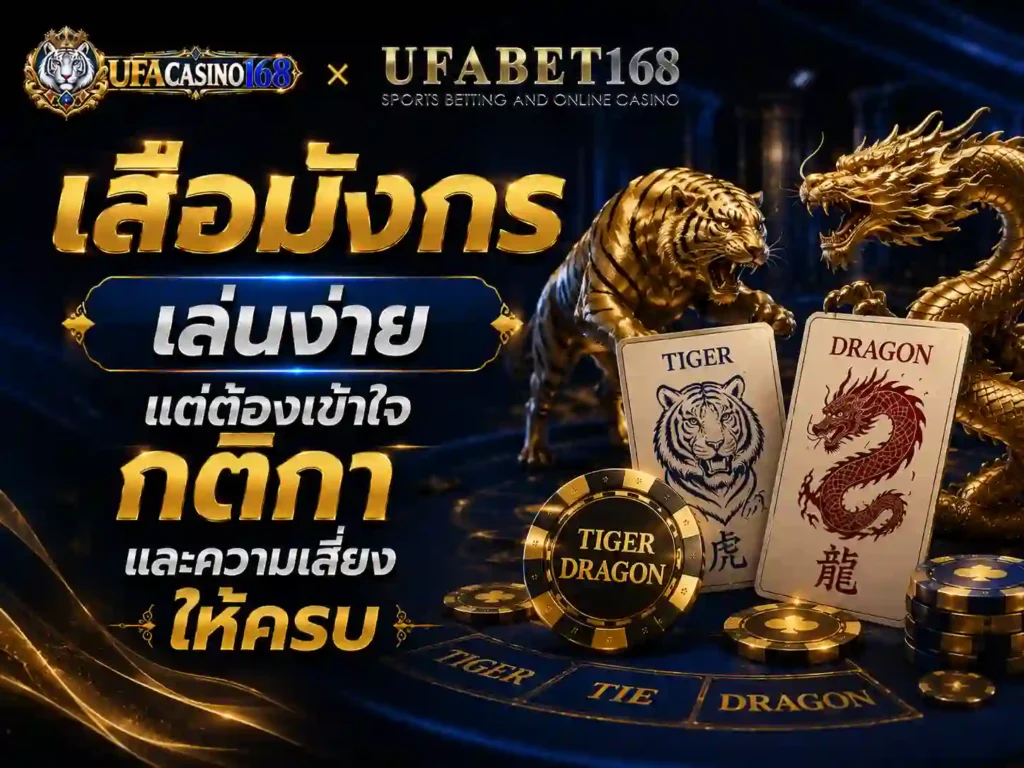 เสือมังกร เล่นง่ายแต่ต้องเข้าใจกติกาและความเสี่ยง